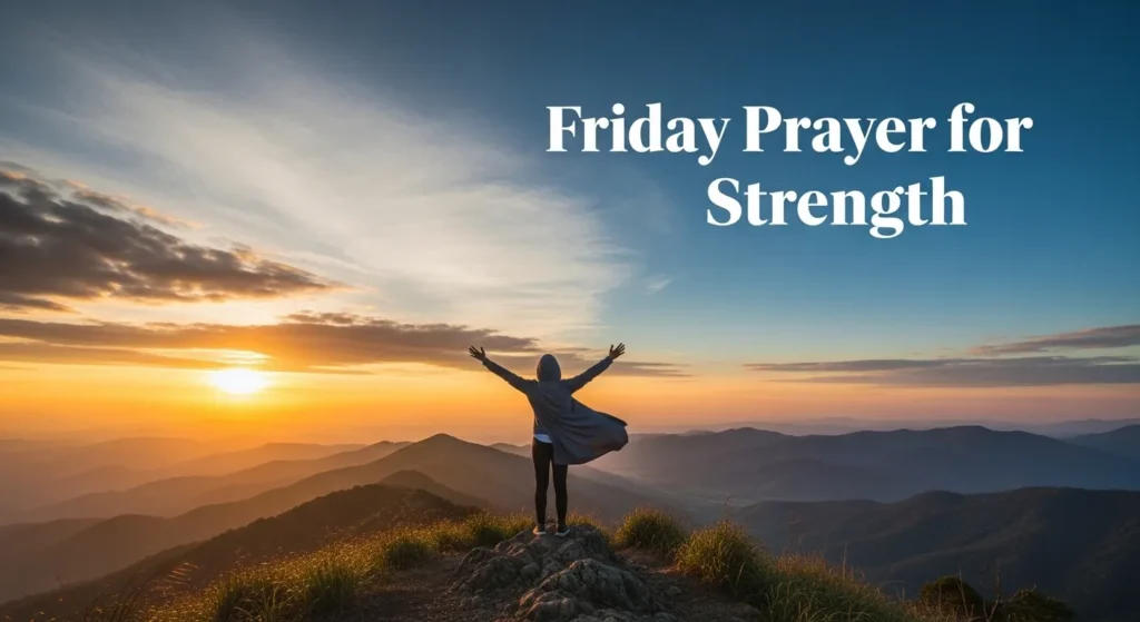 Friday Prayer for Strength