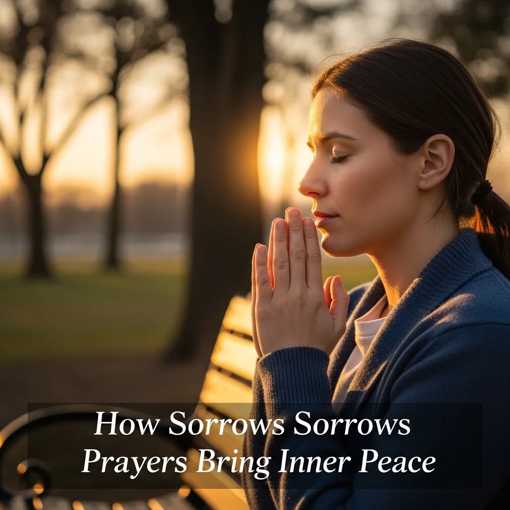 How Sorrows Sorrows Prayers Bring Inner Peace
