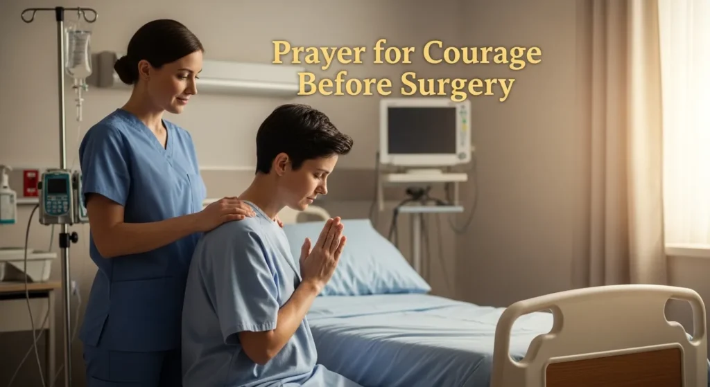 Prayer for Courage Before Surgery