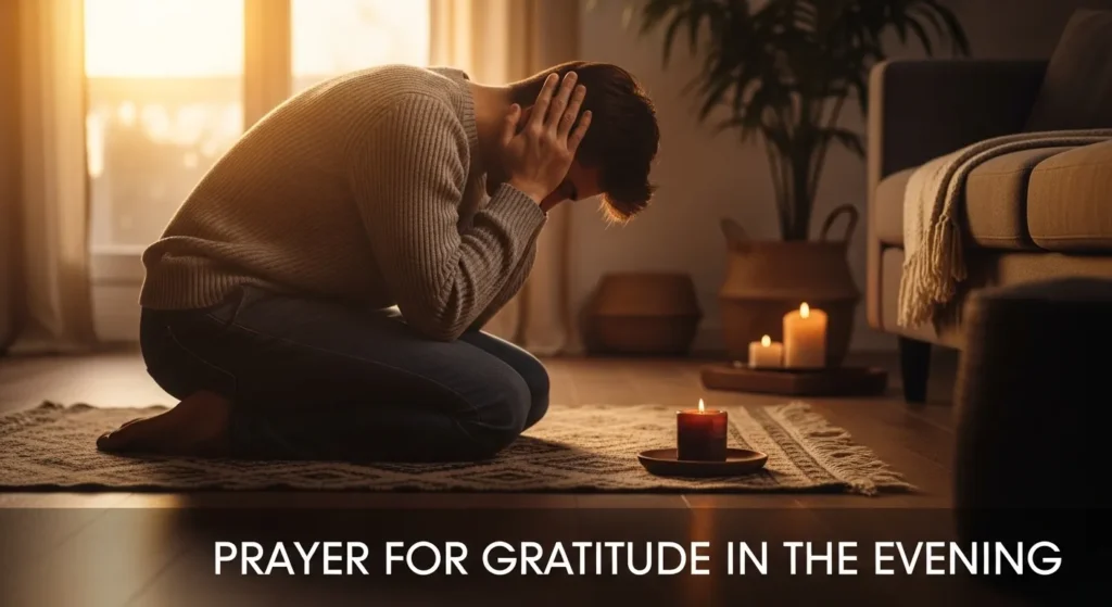 Prayer for Gratitude in the Evening