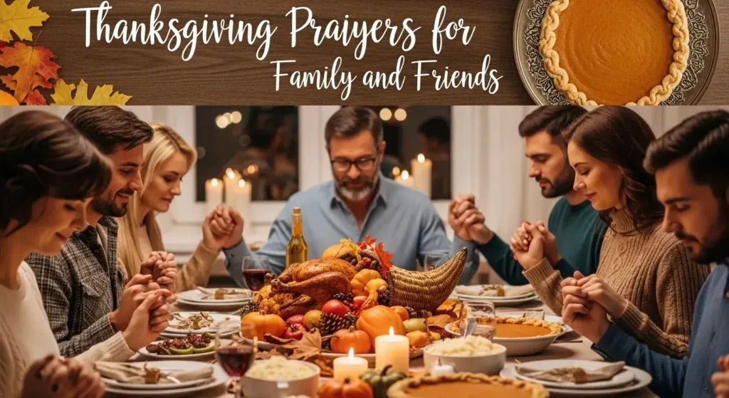 Thanksgiving Prayers for Family and Friends