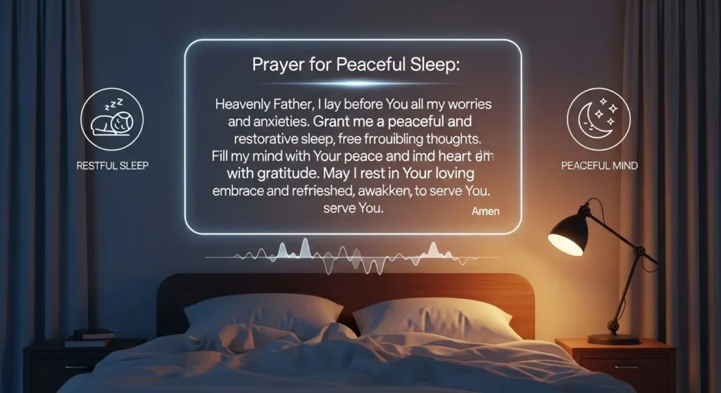 Prayer for Peaceful Sleep