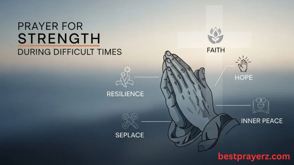 Prayer for Strength During Difficult Times