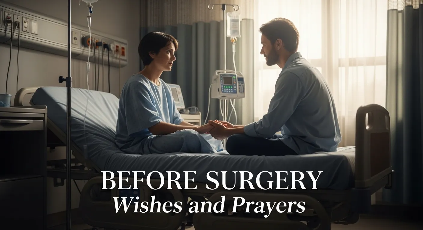 Before Surgery Wishes and Prayers