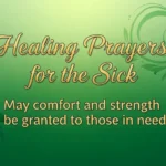 Healing Prayers for the Sick