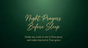 Night Prayers Before Sleep