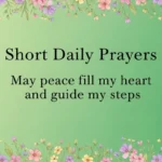 Short Daily Prayers