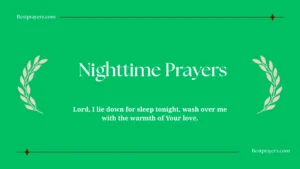 Nighttime Prayers