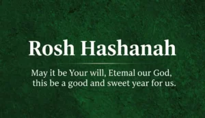 Rosh Hashanah Prayers