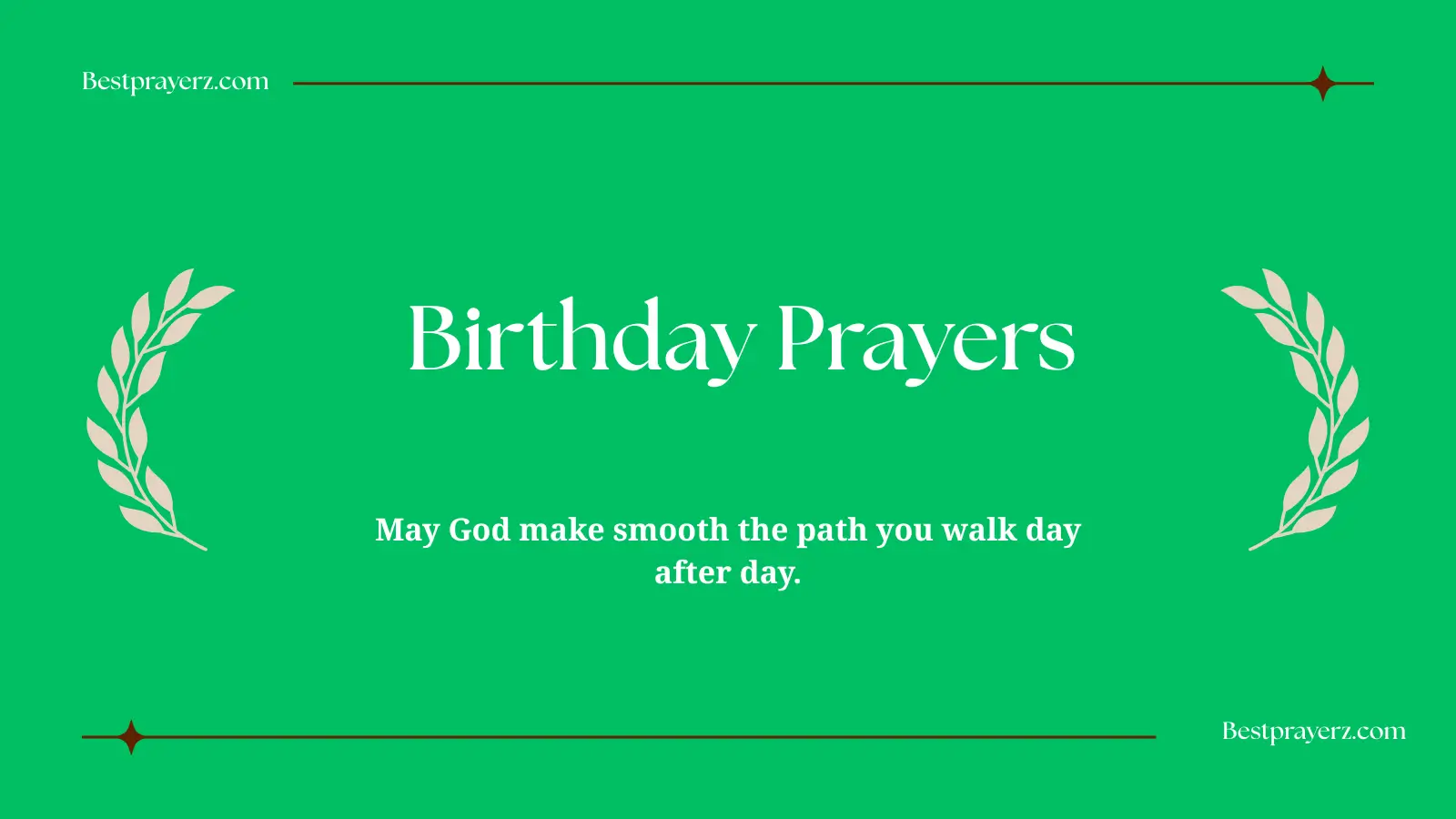 Birthday Prayers