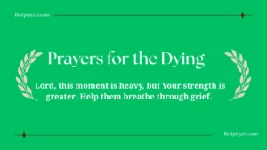 Prayers for the Dying